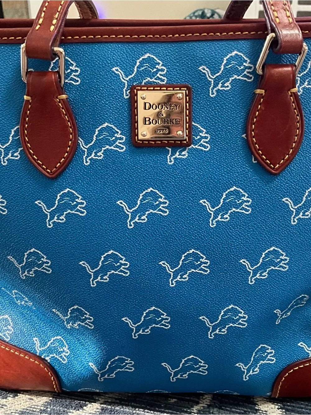 Dooney & Bourke Detroit Lions Richmond Purse